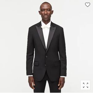 J Crew Ludlow Slim-fit tuxedo jacket in Italian wool 50678
